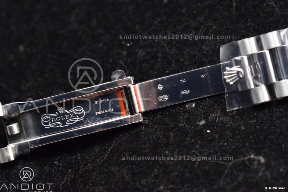 Stretchable Bracelet Dial DayDate V Grey Markers 40 904L Stick Steel On A2836 GMF 704 President Weighted Tungsten 0420